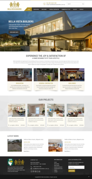 Web Design by pb for this project | Design: #12003270