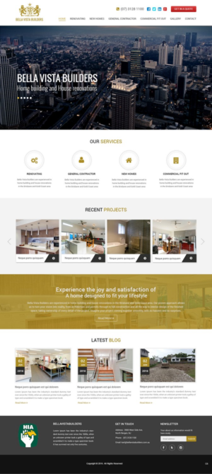 Web Design by pb for this project | Design: #12003272
