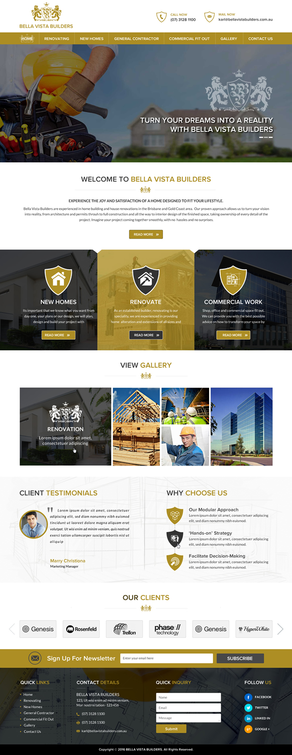 Web Design by Sbss for this project | Design #12008462