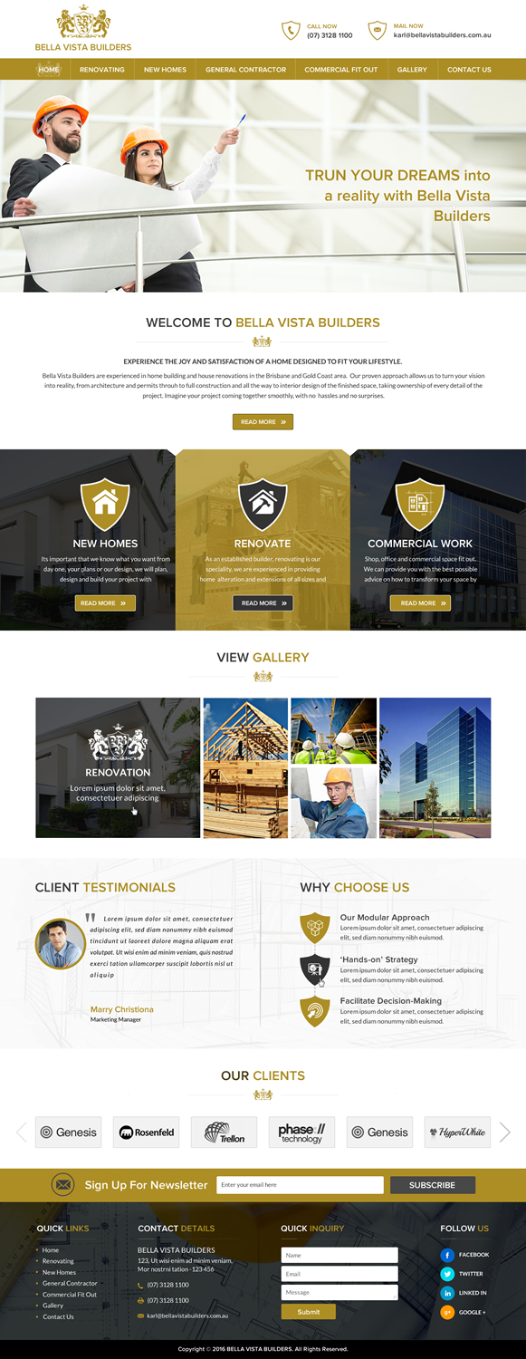 Web Design by Sbss for this project | Design #12008480