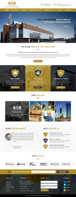 Web Design by Sbss for this project | Design: #12008481