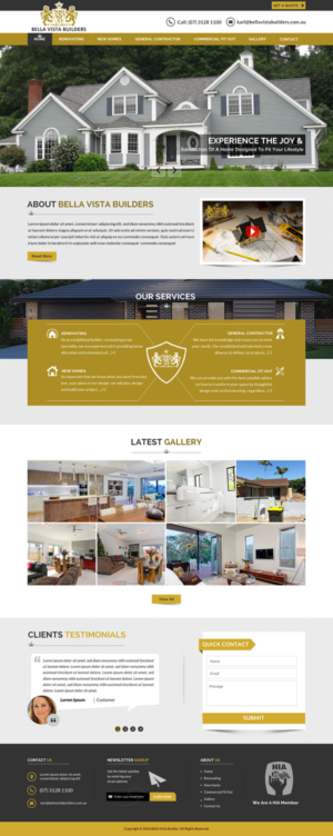 Web Design by Sbss for this project | Design: #12008794