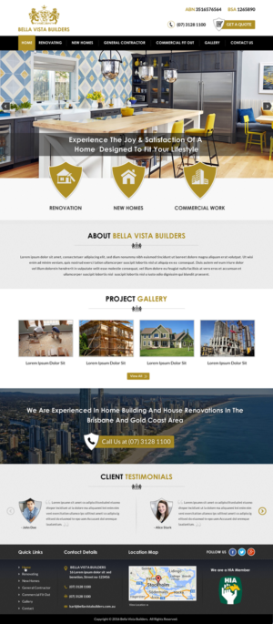 Web Design by Sbss for this project | Design: #12011072