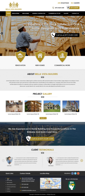 Web Design by Sbss for this project | Design: #12011073