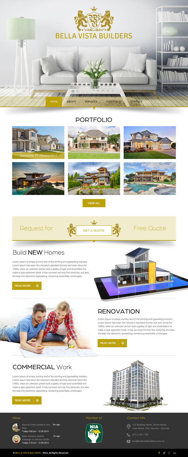 Web Design by rightway for this project | Design #12004984