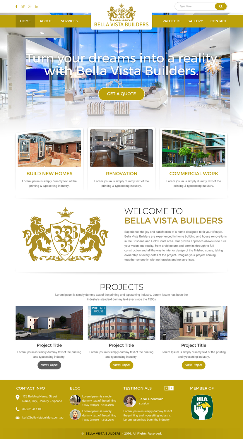 Web Design by rightway for this project | Design #12004989