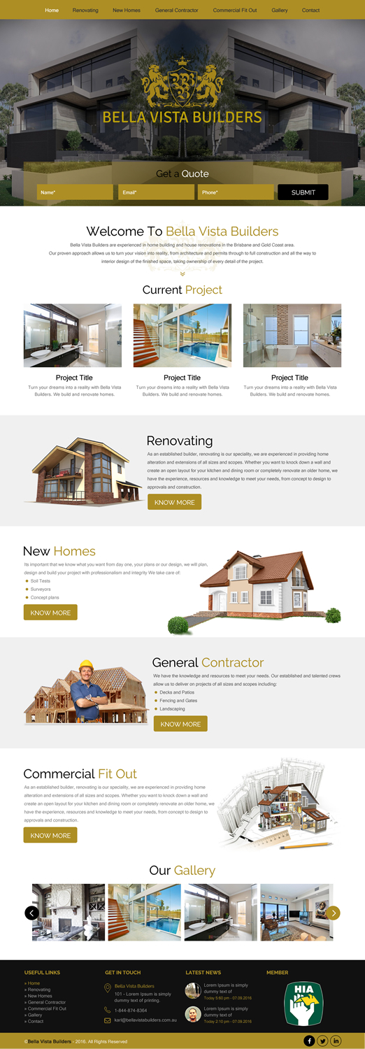 Web Design by rightway for this project | Design #12005021