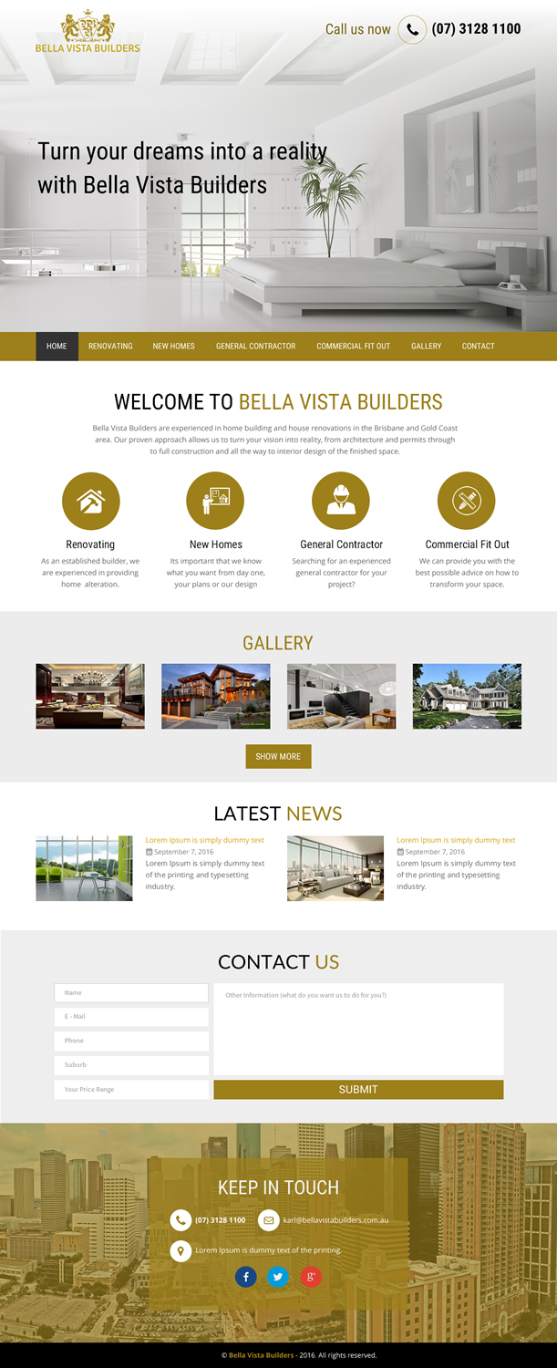 Web Design by rightway for this project | Design #12005136