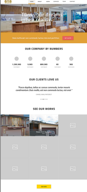 Web Design by bern_gd for this project | Design #12026936