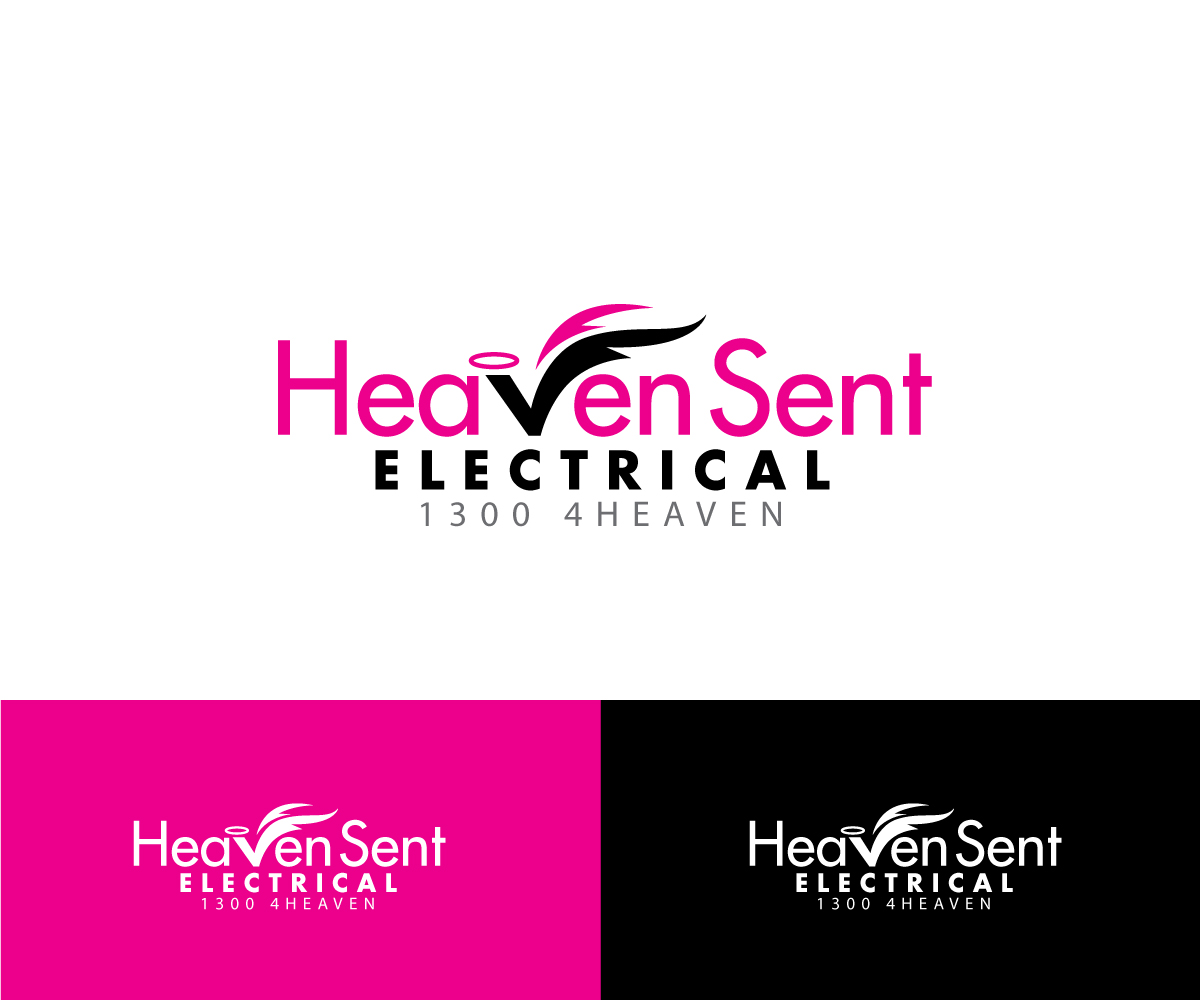 Logo Design by Omee63 for Heaven Sent Electrical | Design #11986479
