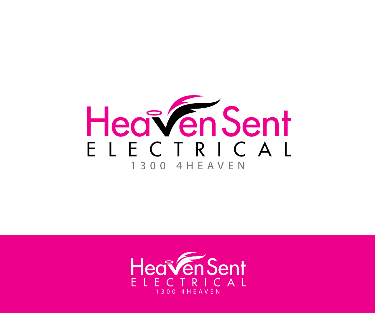 Logo Design by Omee63 for Heaven Sent Electrical | Design #11986480
