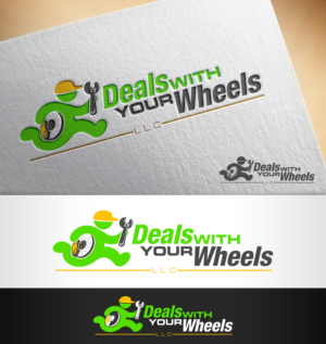 Logo Design by nivleik for Deals with your Wheels | Design: #12006604