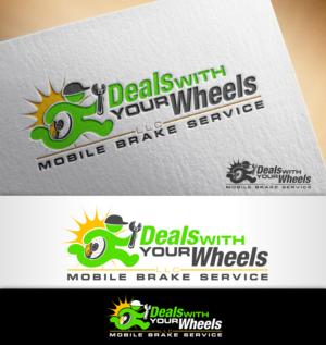 Logo Design by nivleik for Deals with your Wheels | Design: #12009245