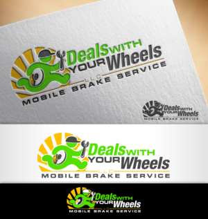 Logo Design by nivleik for Deals with your Wheels | Design: #12009246
