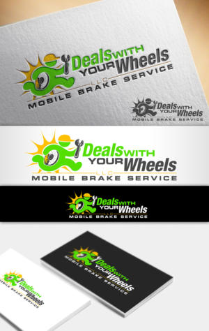 Logo Design by nivleik for Deals with your Wheels | Design: #12027749