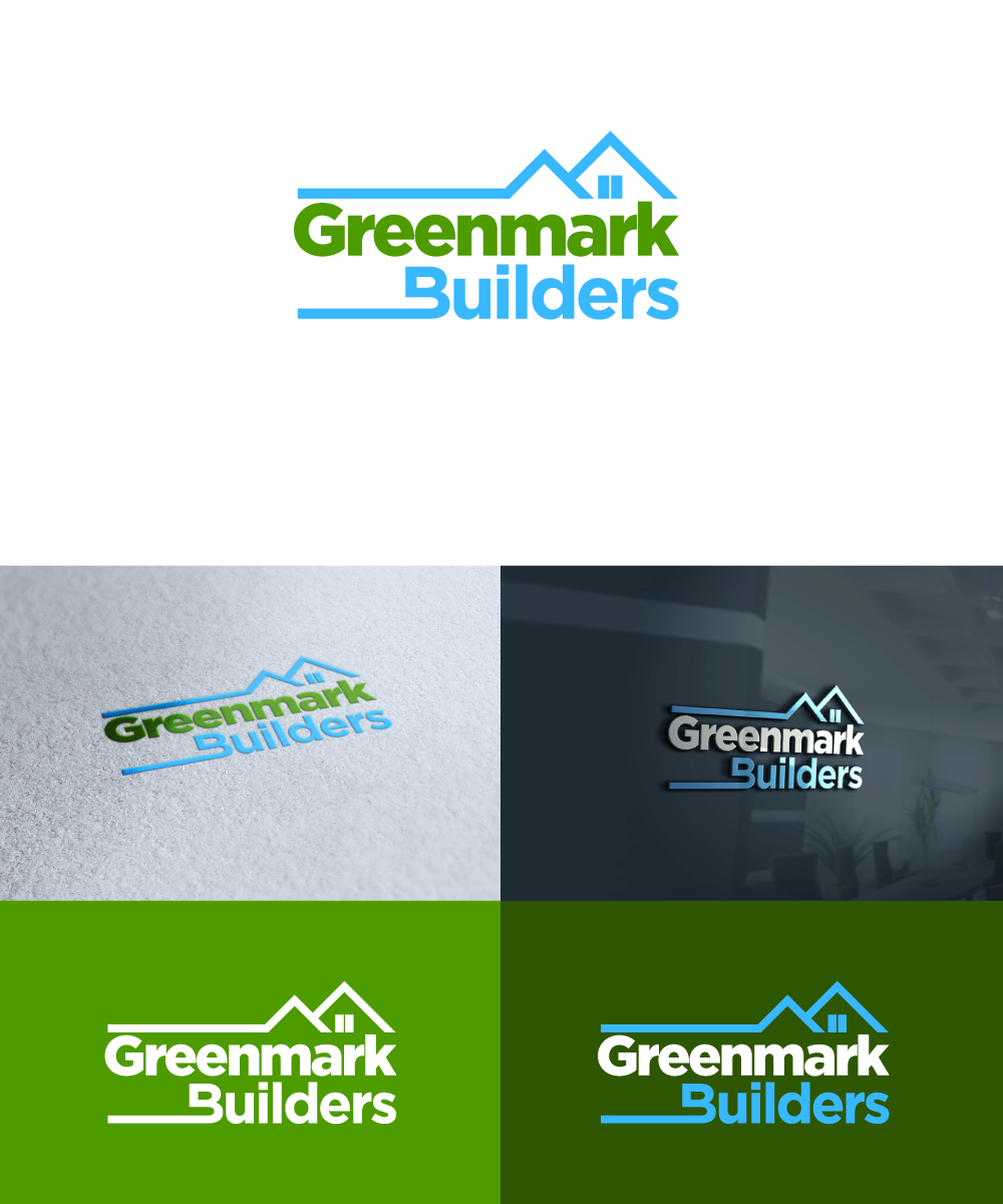 Design de Logo par Sergio Coelho pour Greenmark Builders Inc. | Design #12062781