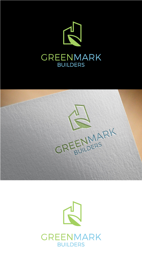 Logo Design by somani for Greenmark Builders Inc. | Design #11986757