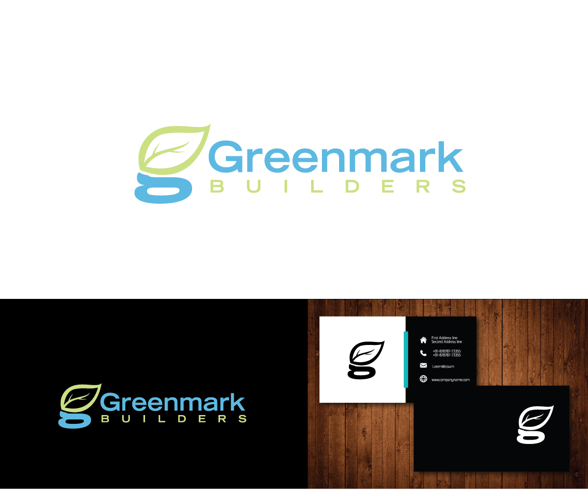 Logo Design by e-graphics for Greenmark Builders Inc. | Design #12051328