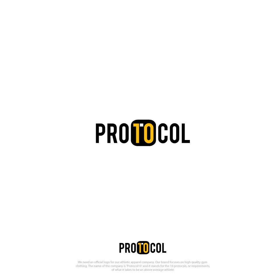 Logo Design by Logoziner for Protocol10 Athletic Apparel | Design #12077244