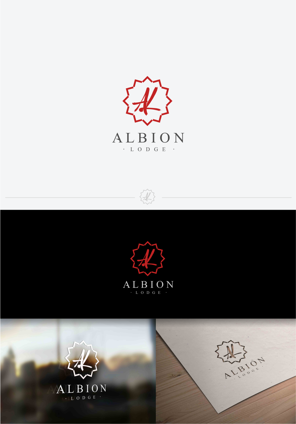 Logo Design by artswolf for The Albion lodge | Design #12066234