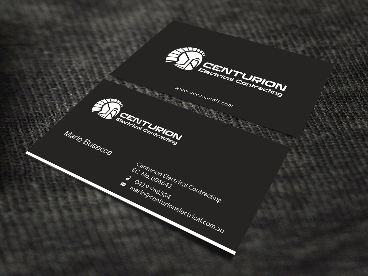 Diseño de Tarjeta de Presentación por SKYdesign para CECWA | Diseño #12300619