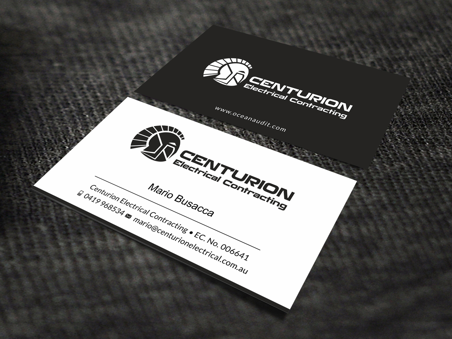 Diseño de Tarjeta de Presentación por SKYdesign para CECWA | Diseño #12300621