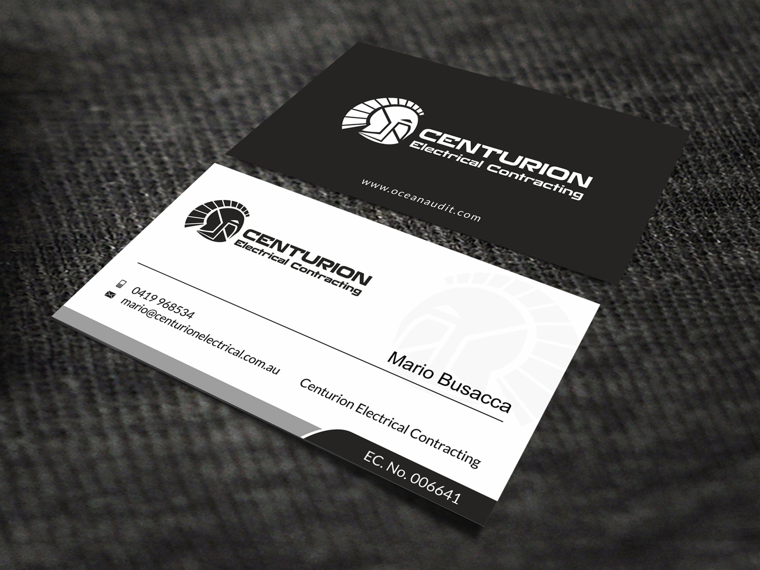 Diseño de Tarjeta de Presentación por SKYdesign para CECWA | Diseño #12300626