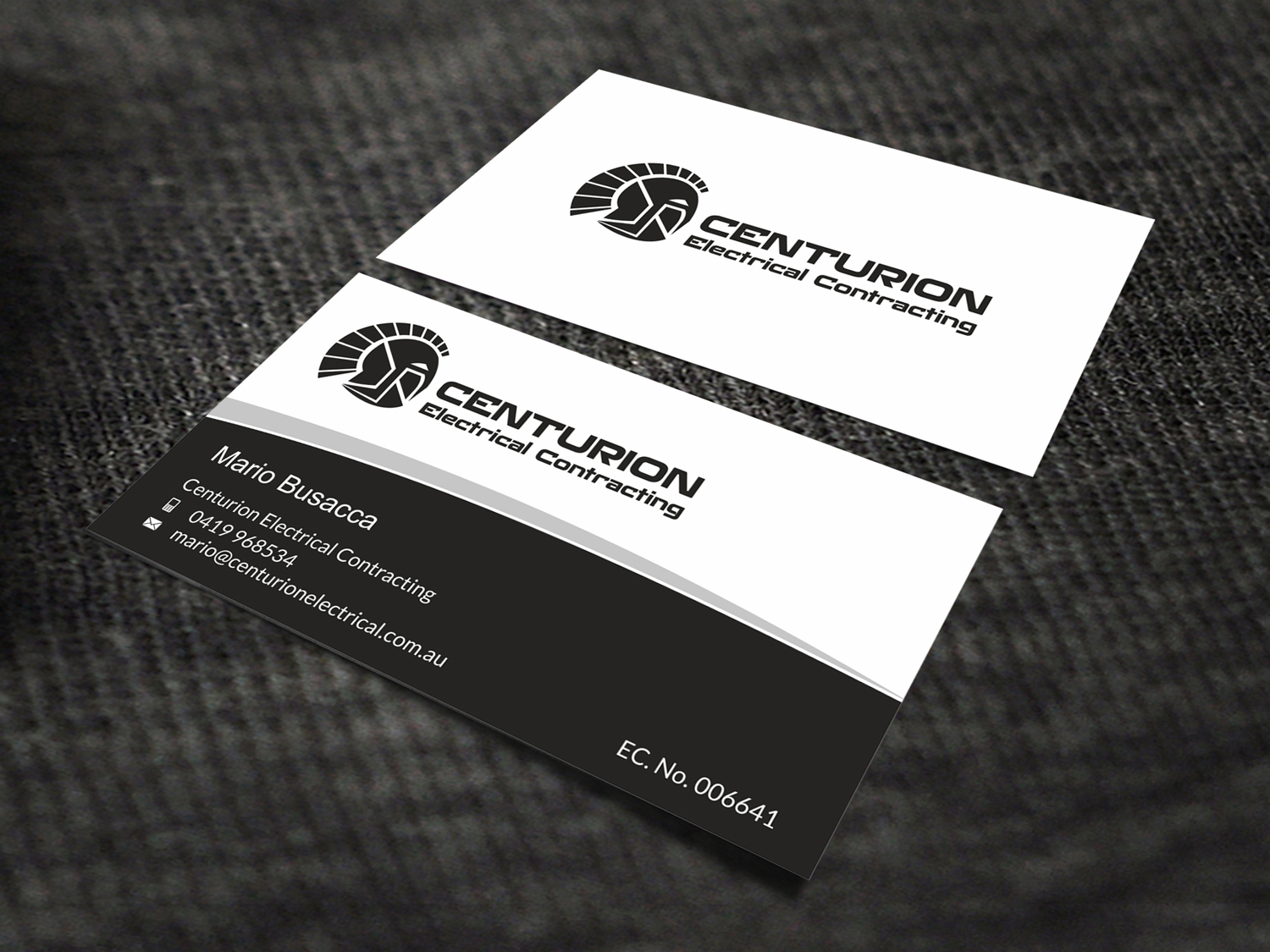 Diseño de Tarjeta de Presentación por SKYdesign para CECWA | Diseño #12334801