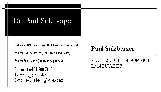 Business Card Design by Miss. Lacy for this project | Design #498026
