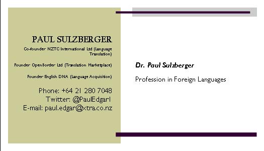 Business Card Design by Miss. Lacy for this project | Design #498029