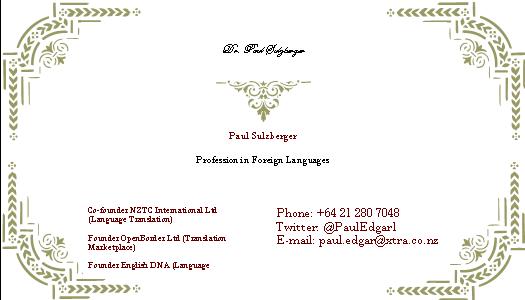 Business Card Design by Miss. Lacy for this project | Design #498044