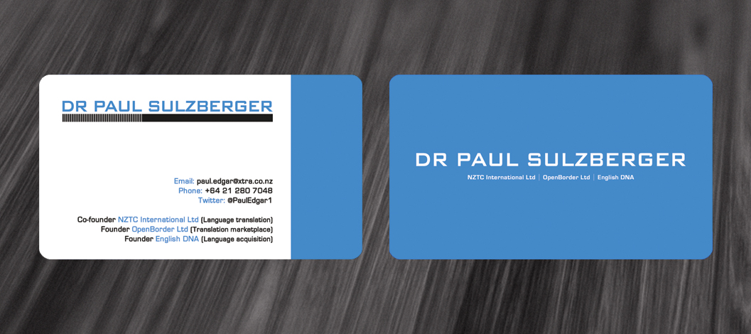 Business Card Design by diRtY.EMM for this project | Design #498092