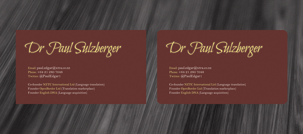 Business Card Design by diRtY.EMM for this project | Design #503563