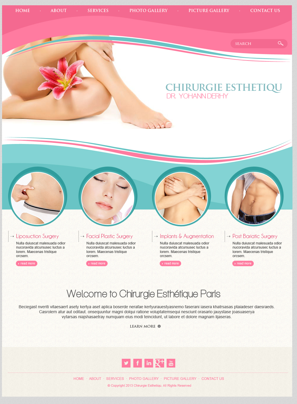 Web Design by jeckx2 for doctor yohann derhy | Design #2463485