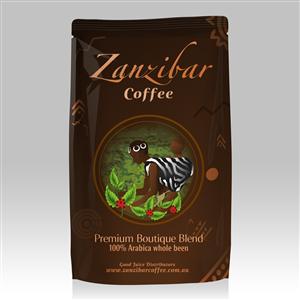 Label Design by Giovanni for Zanzibar Coffee Roasters | Design: #2399640
