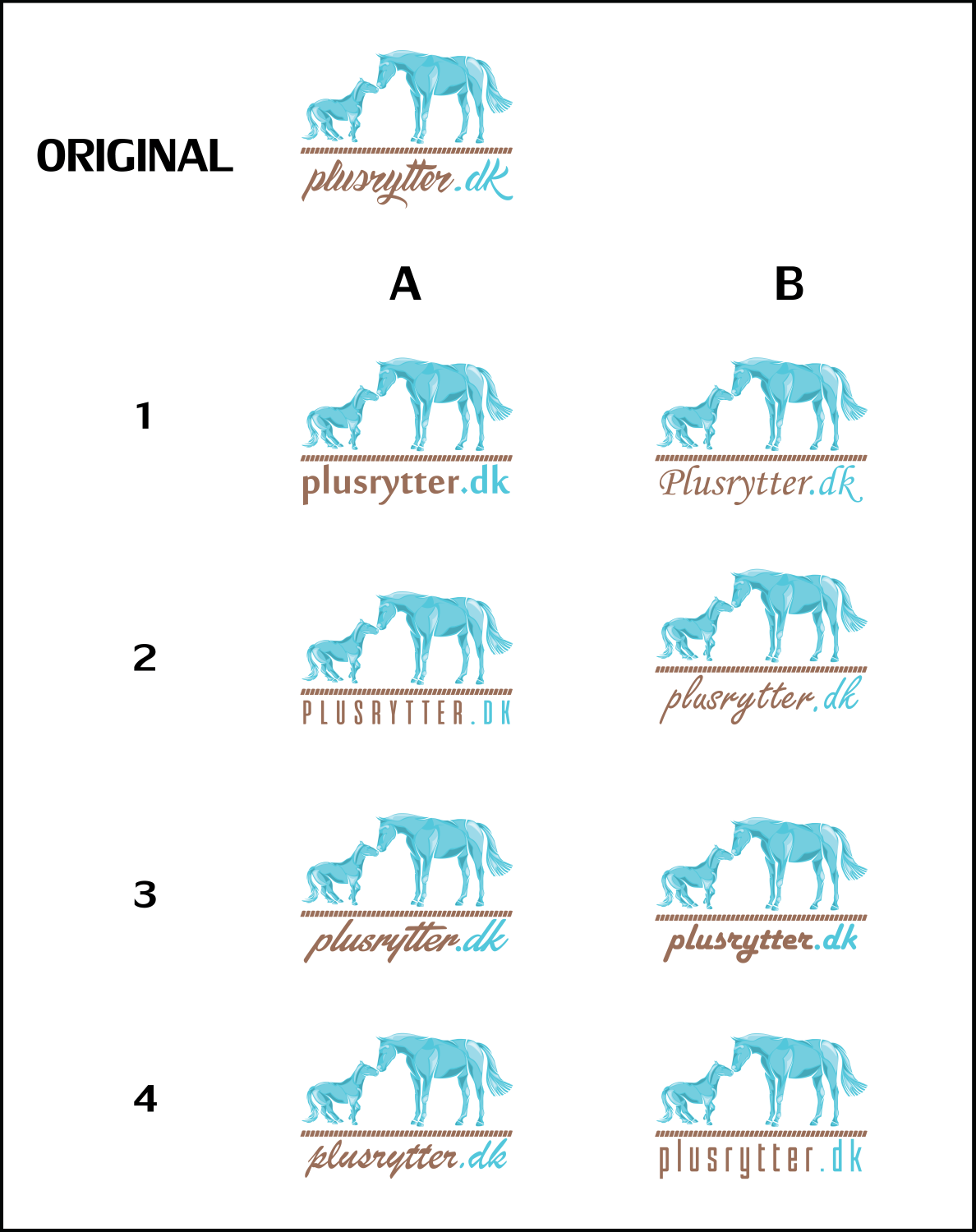 Diseño de Logo por DanielaC para Plusrytter | Diseño #12026173