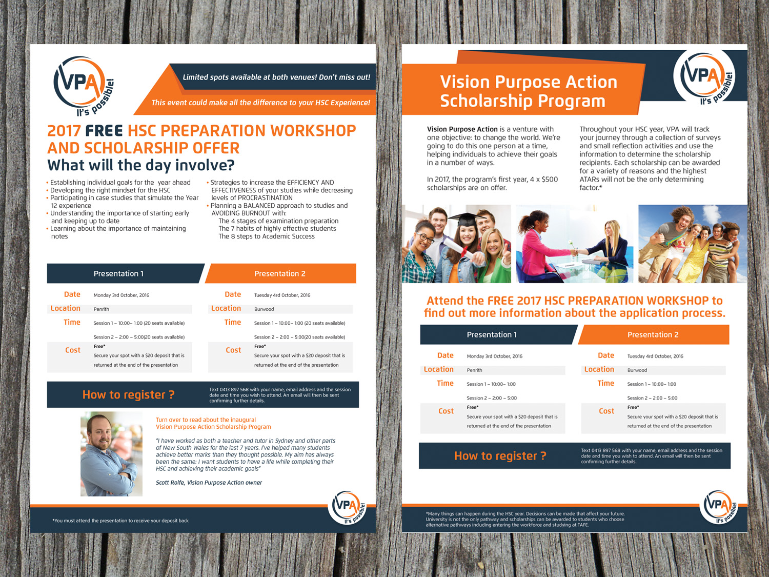 bold playful education flyer design for a company by priyo