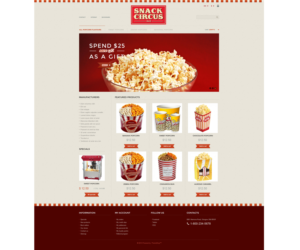 Logo Design by anavlahovic for Snack Circus Inc.  | Design: #12034296