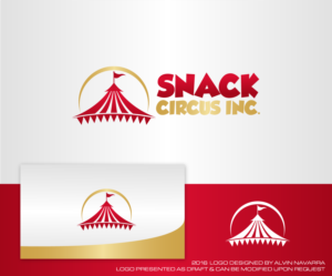 Logo Design by alvinnavarra for Snack Circus Inc.  | Design: #12053323