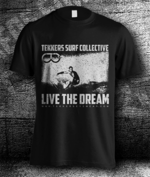 Tekkers X3 Surf T-Shirt Designs | T-shirt Design by Jonya