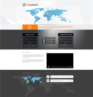 Web Design by aarsita for Mysource Group Pte Ltd | Design #2454597