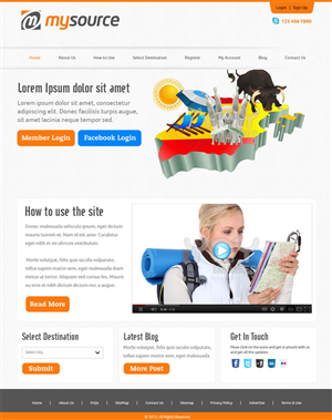 Web Design by Expert Designer for Mysource Group Pte Ltd | Design #2416822