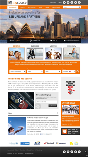 Web Design by pb for Mysource Group Pte Ltd | Design: #2466378