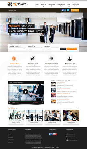 Web Design by OM for Mysource Group Pte Ltd | Design: #2397646