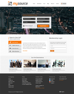 Web Design by OM for Mysource Group Pte Ltd | Design: #2397666