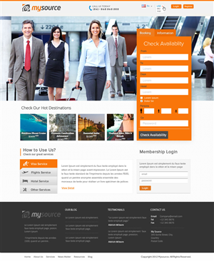 Web Design by OM for Mysource Group Pte Ltd | Design: #2397685