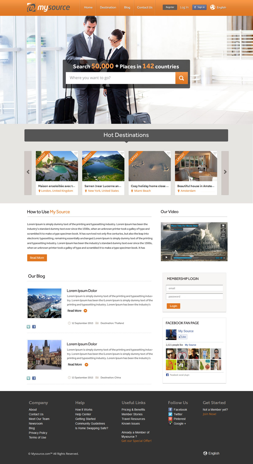 Web Design by OM for Mysource Group Pte Ltd | Design #2397689