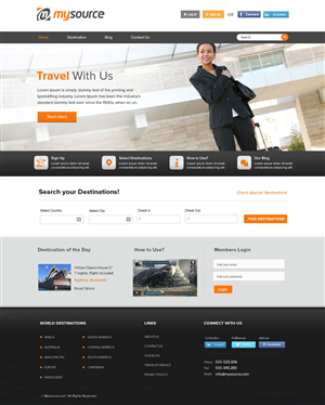 Web Design by OM for Mysource Group Pte Ltd | Design: #2411906