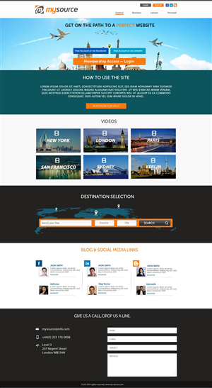 Web Design by TechWise for Mysource Group Pte Ltd | Design: #2387527