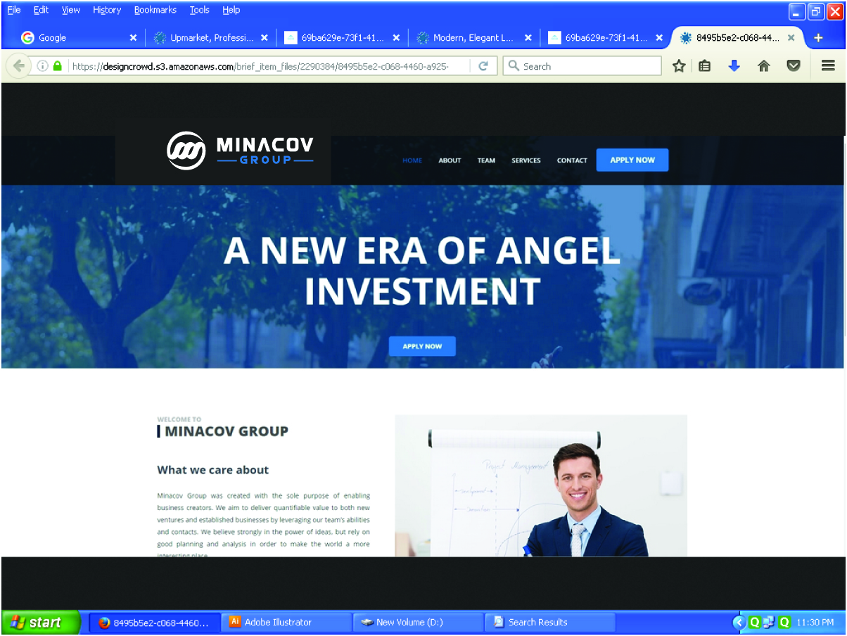 Logo Design by Ajay Soni for Minacov Group | Design #12006257